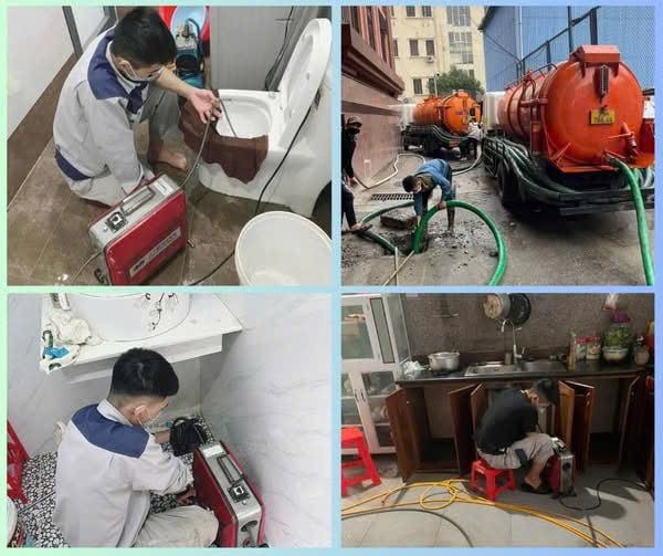 Nạo vét hố ga khu công nghiệp Bình Dương